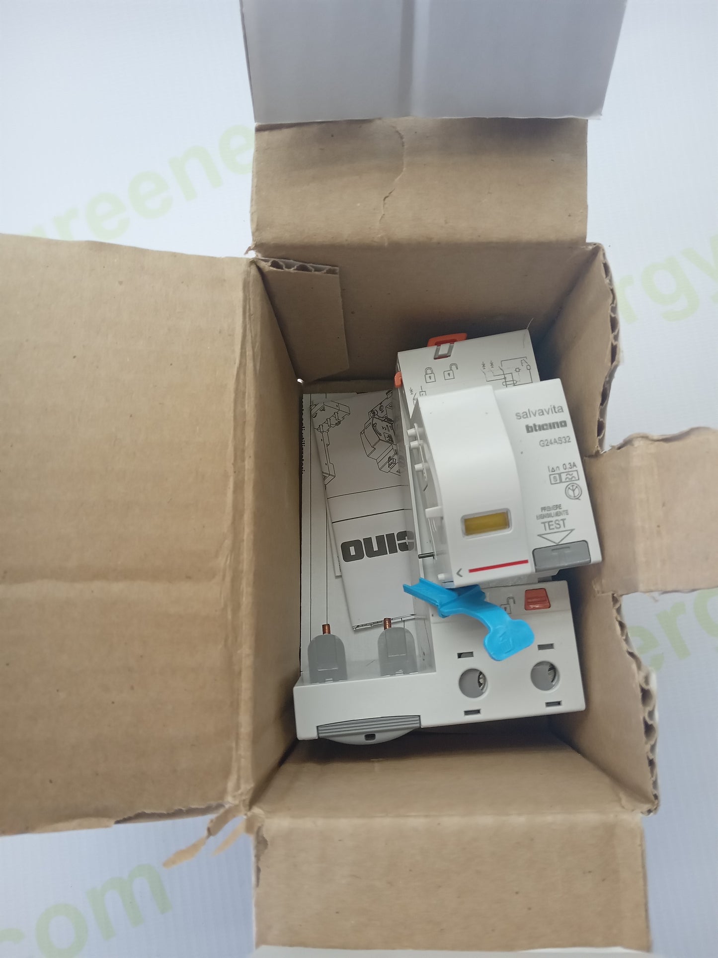 BTicino G24AS32 Residual Current Module 2P 32A 300mA Type A DIN