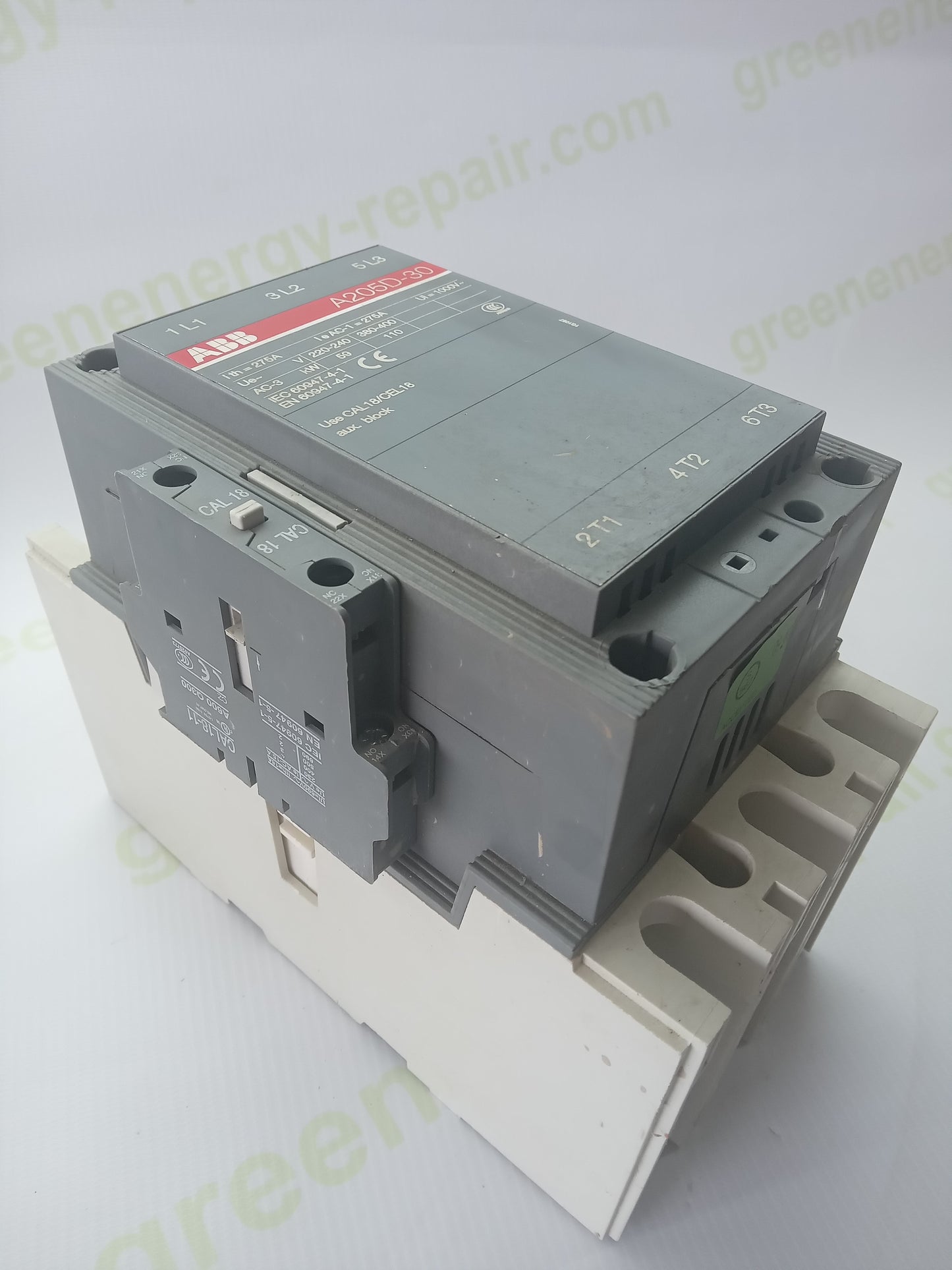 ABB A205D-30 Contactor 275A 3-Pole – Used, Good Condition