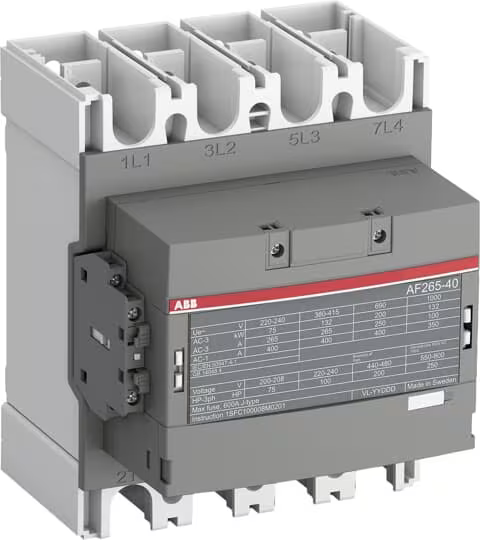 ABB SPA - ABBAF265401111 AF265-40-11-11 CONT 4P 400A 24-60VAC/DC