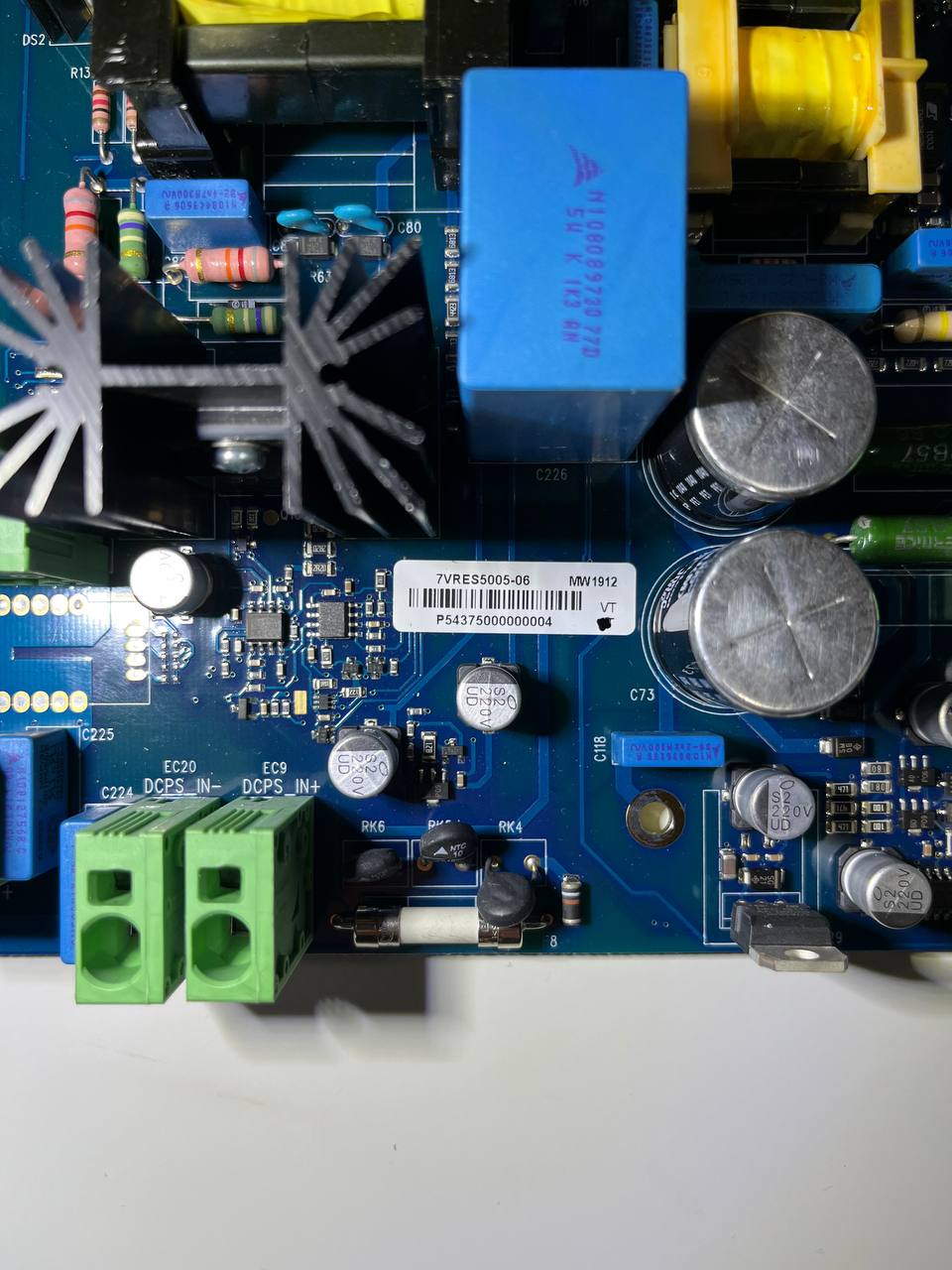 Filter-relays board MetaSystem Albatech PV-Grid Inverter APL15TL APL20TL