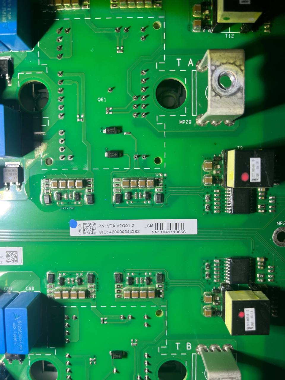 Driver AC board ABB Fimer PVS-100/120-TL 100kw IGBT Infineon F3L200R12W2H3P-B11 VTA.V2Q01.2