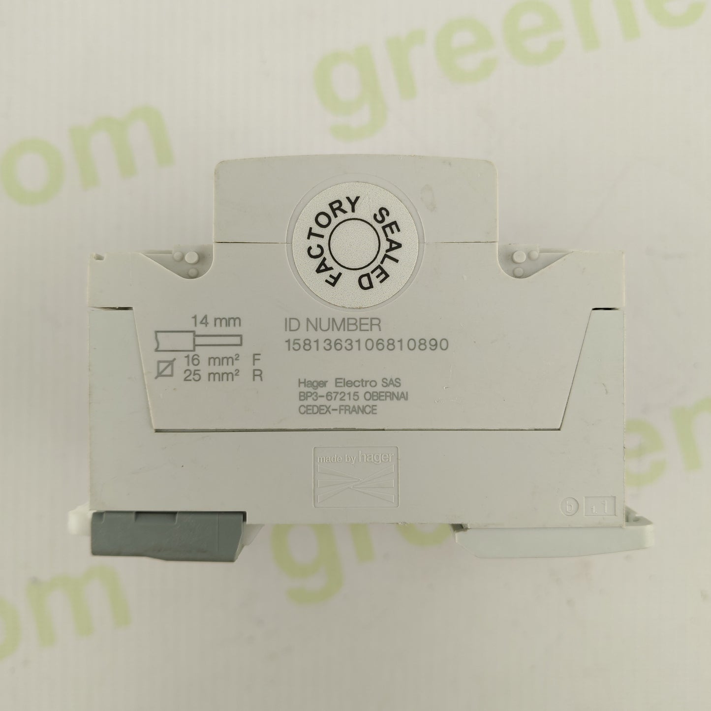 Hager CFB625E | 25A RCCB | 300 mA | 2-Pole Residual Current Circuit Breaker | Original Safety Device