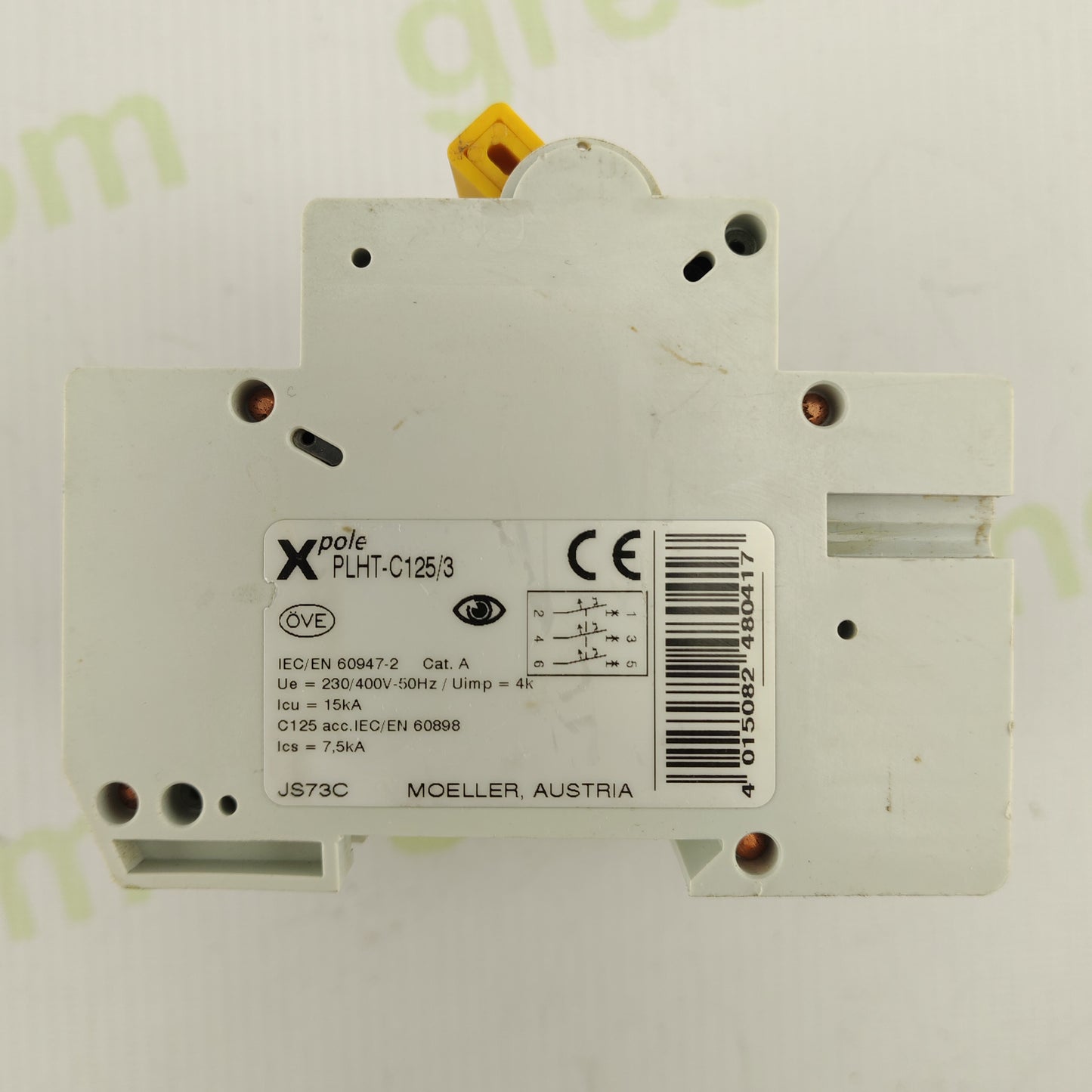 Moeller PLHT-C125/3 | 3-Pole Circuit Breaker | 125 A | Industrial Protection Module