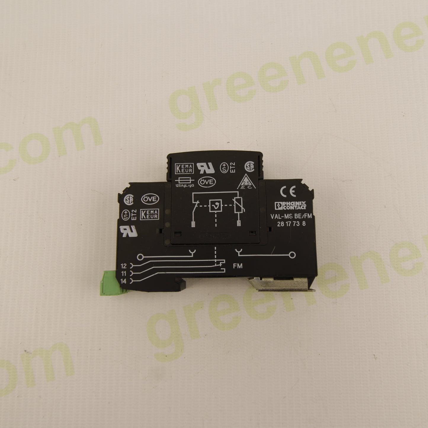 Phoenix Contact VALVETRAB VAL-MS 500 ST + VAL-MS BE/FM | Surge Protection Device Type 2 | 600 V AC | 30 kA |