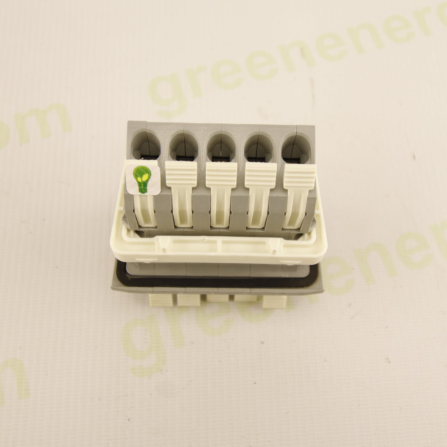 WAGO 828 Feed-Through Lever Terminal Block | 5-Pole | Double-Sided | Up to 10 mm² Conductors | 41 A | 11.5 mm Pitch | CAGE CLAMP