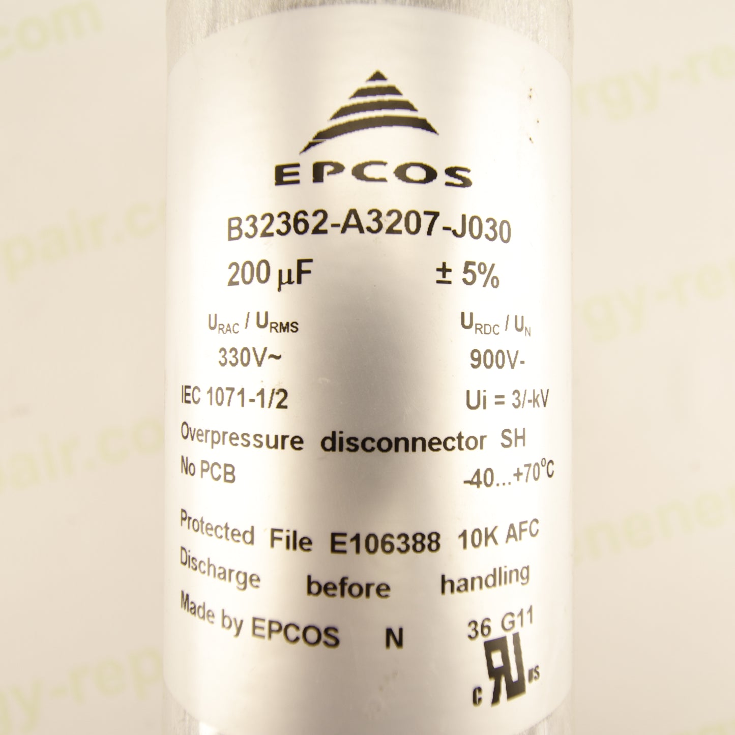 EPCOS комплект 3 бр. B32362-A3207-J030 330V 900V ASTRID COPERNICUS 100TT ФИЛТЪР