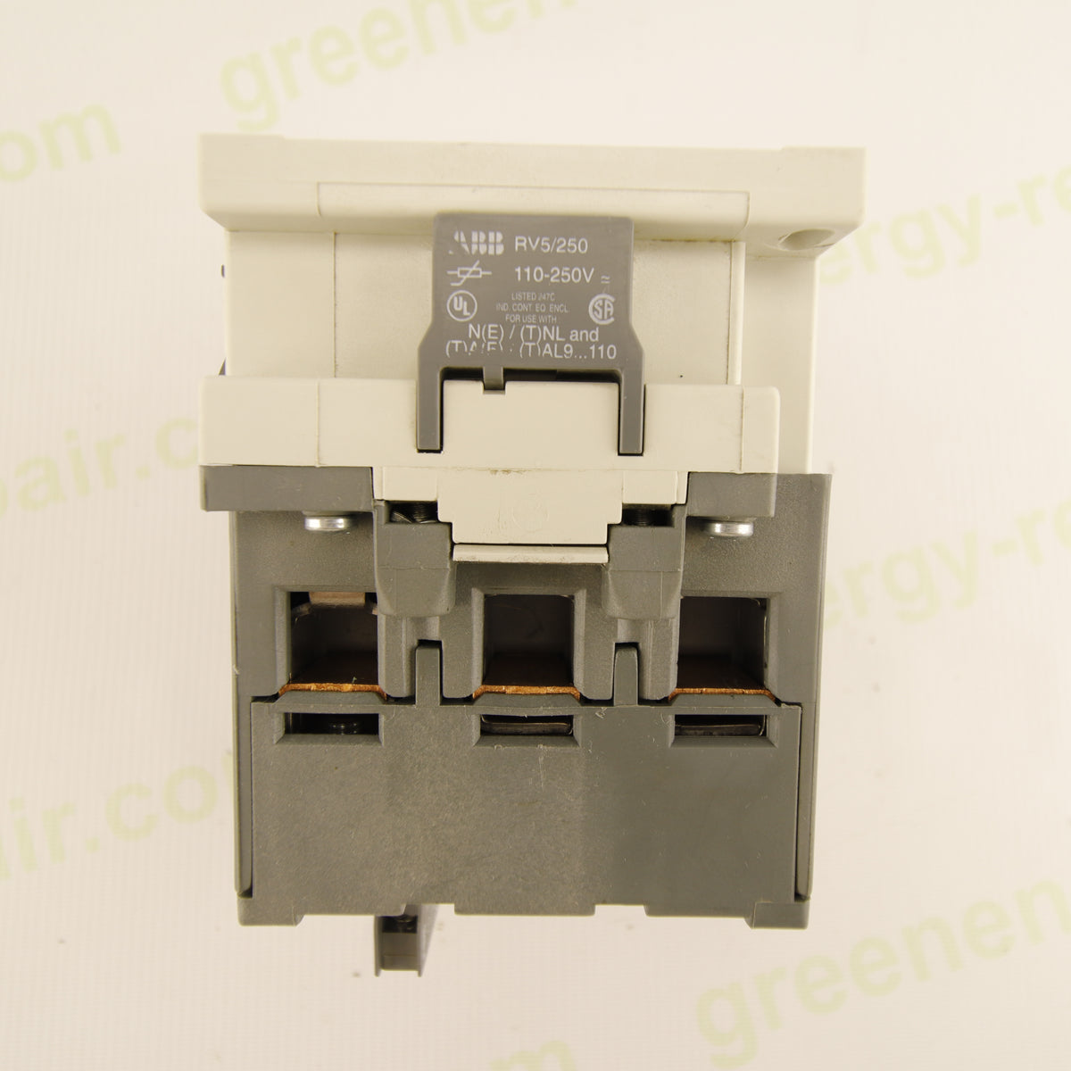 ABB A95-30 Power Contactor | 3-Pole | 95 A | 690 V AC | Coil 110–250 V AC/DC | CA5-10 1NO | RV5/250 | IEC 60947