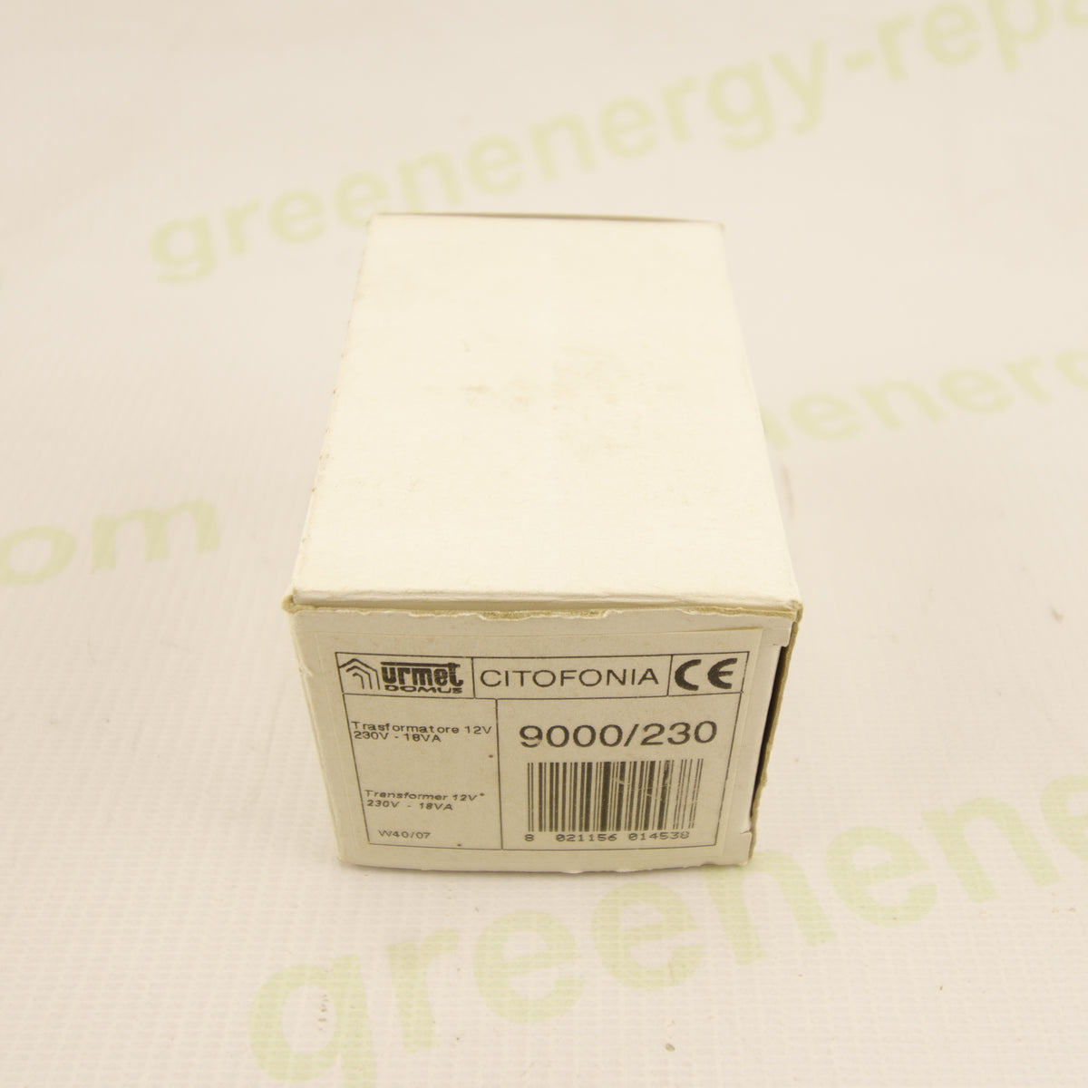 Urmet 9000/230 | 12 VAC Safety Transformer | 18 VA