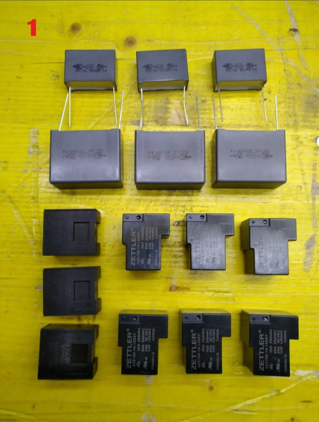 AEG Sirio / AROS / SOLTECH Sensor & Relay Repair Kit | Fixes DC Sensor & Error 07 (3 Sensors, 6 Relays, 6 Connectors)