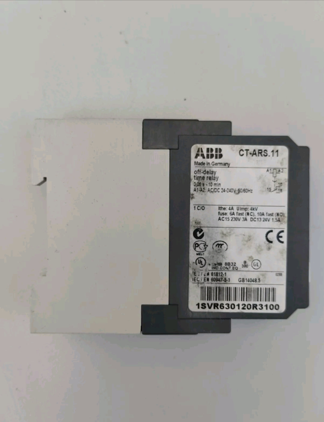 ABB CT-ARS.11S 1SVR730120R3100 РЕЛЕ ЗА ВРЕМЕ НА ИЗКЛЮЧВАНЕ