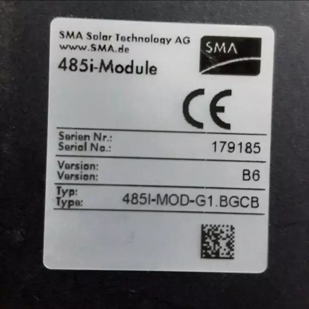 SMA STP SB 485I-MOD-G1 МОДУЛ BGCB B6 RS485 МОНИТОРИНГ