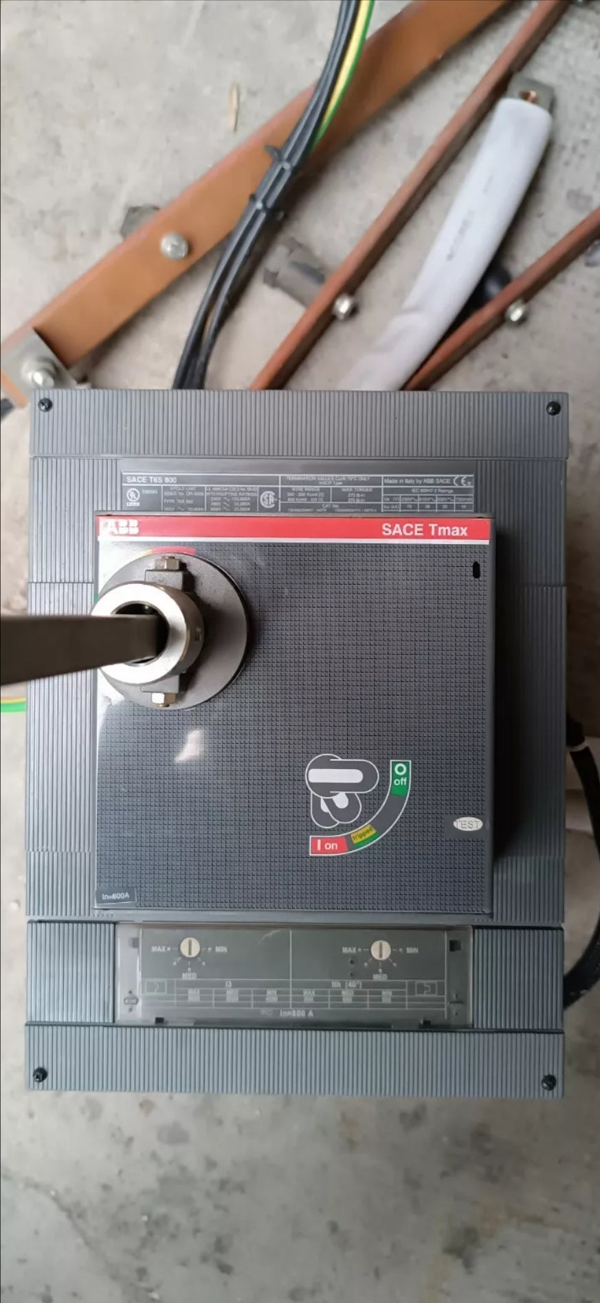 800A 690V 50-60Hz SACE T6S 800 Tmax FV Модулен превключвател ABB AURORA CENTER
