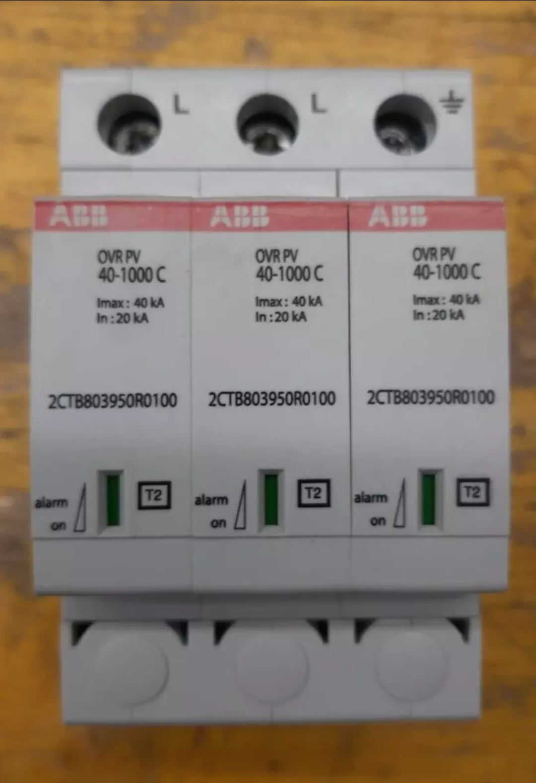 ABB DC CONTINUA 1000V 40-1000C 20KA 40KA OVR PV 40 1000P Разрядници