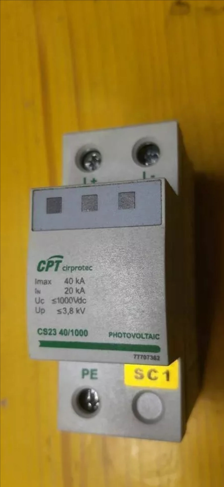 CIRPROTEC CS23-40/1000 SPD Тип 2 40KA 1000V 77707362 ФОТОВОЛТАИЧЕН РАЗРЯД