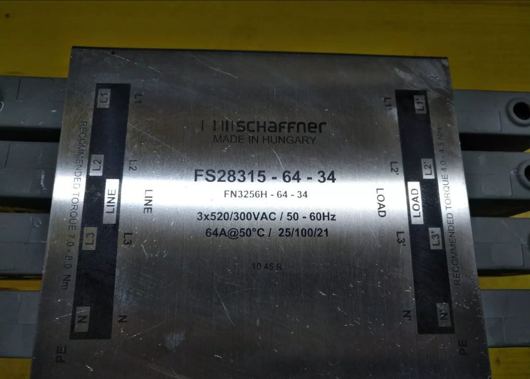Schaffner SF28315-64-34 3x520/300 VAC 64A Kaco Powador 380v филтър