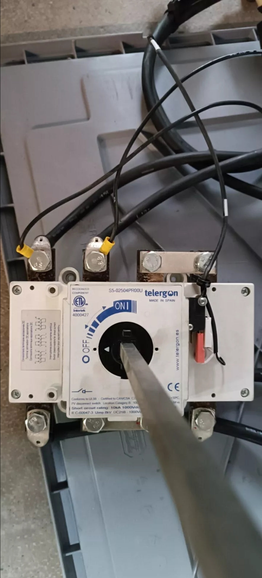 ABB AURORA CENTRAL S5-02504PR00U TELERGON 1000VDC 10KA DC РАЗКЛЮЧИТЕЛ DC