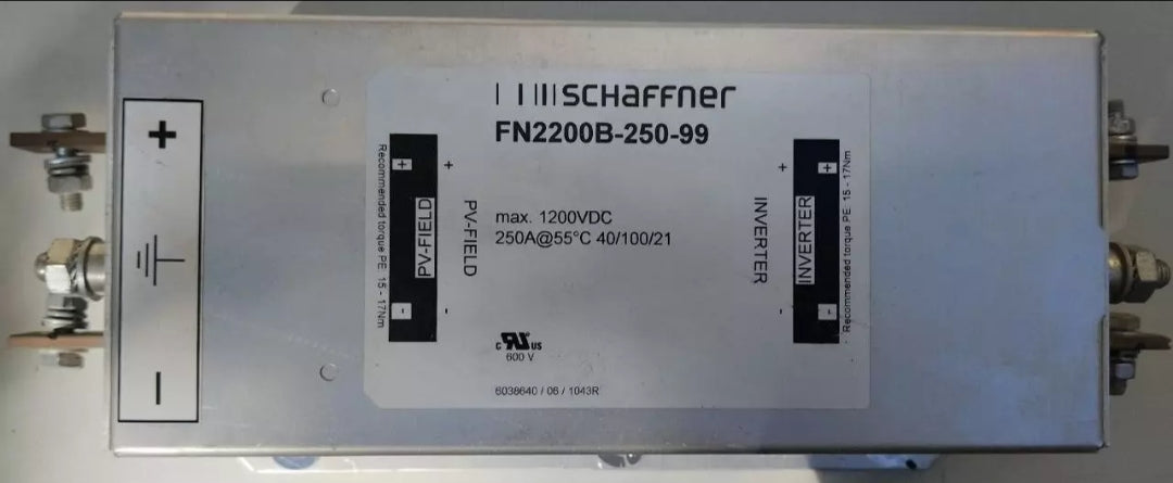 SCHAFFNER FN2200B-250-99 ASTRID COPERNIC0 100TT filter