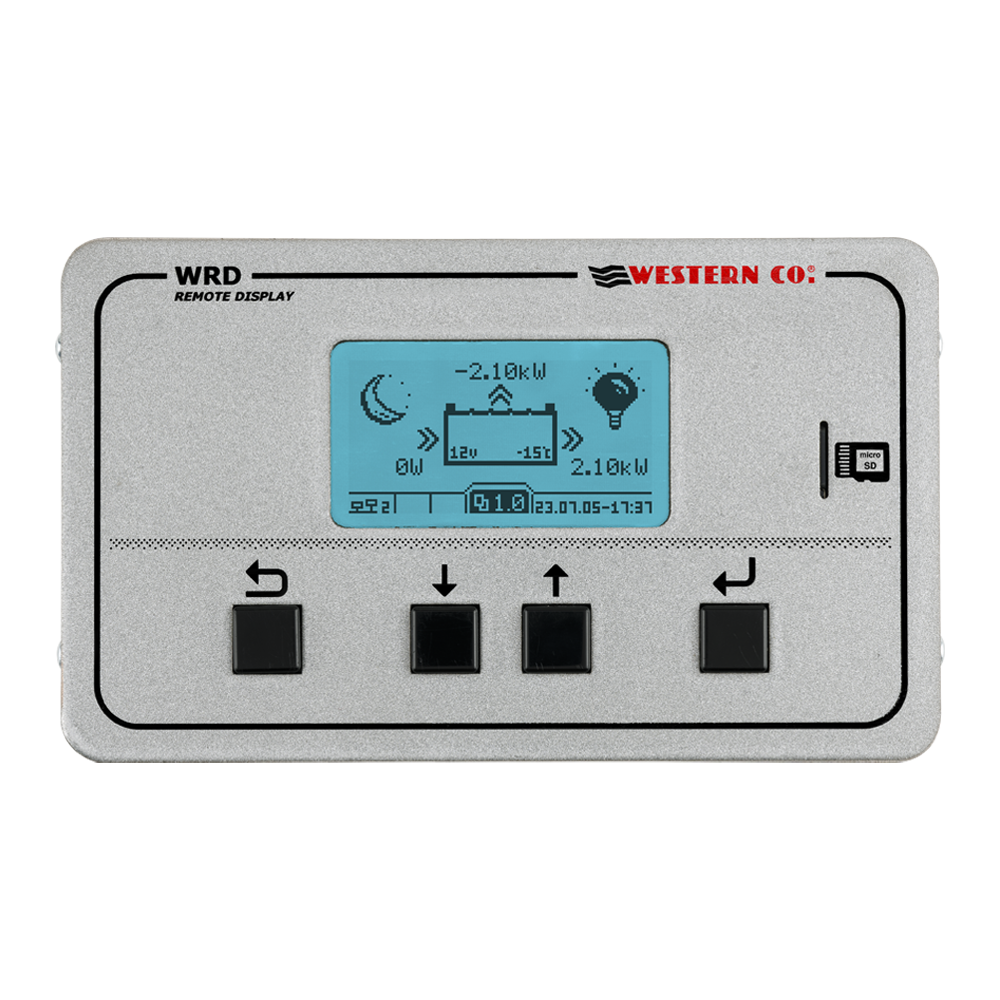 WRD Remote Monitor | For WRM20+ & WRM30+ | WBUS Display Interface | 5-Year Warranty