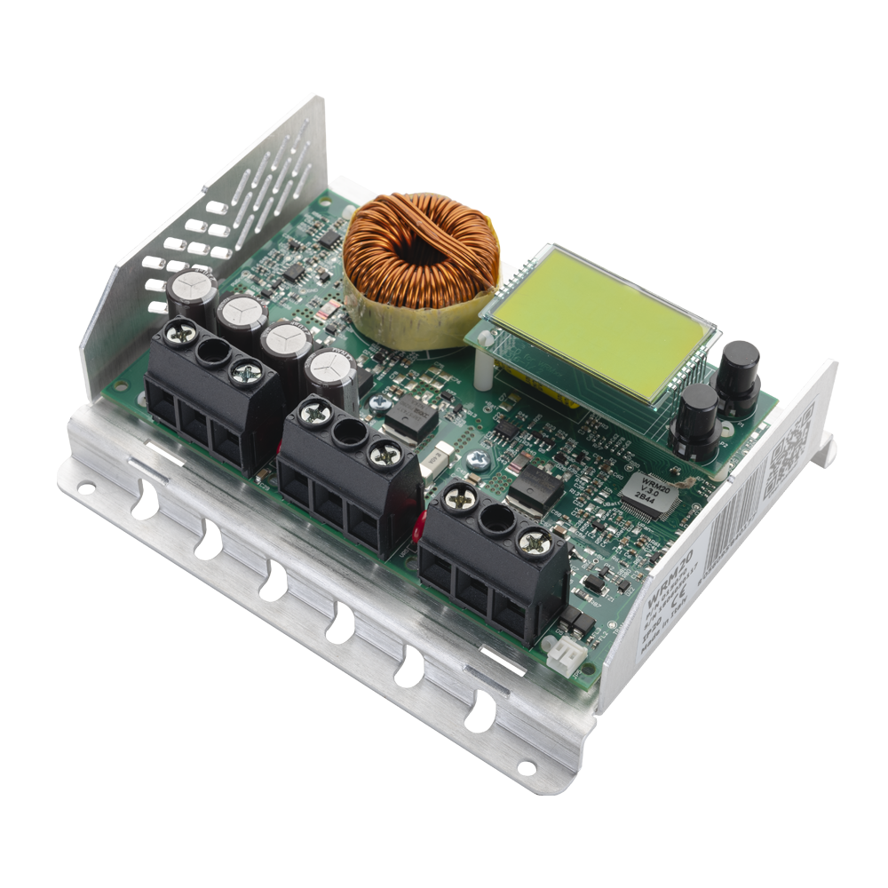 WRM20 / WRM20+ MPPT Charge Controllers | 20A, 100V DC, 12/24V | LCD + Twilight Function | 5-Year Warranty