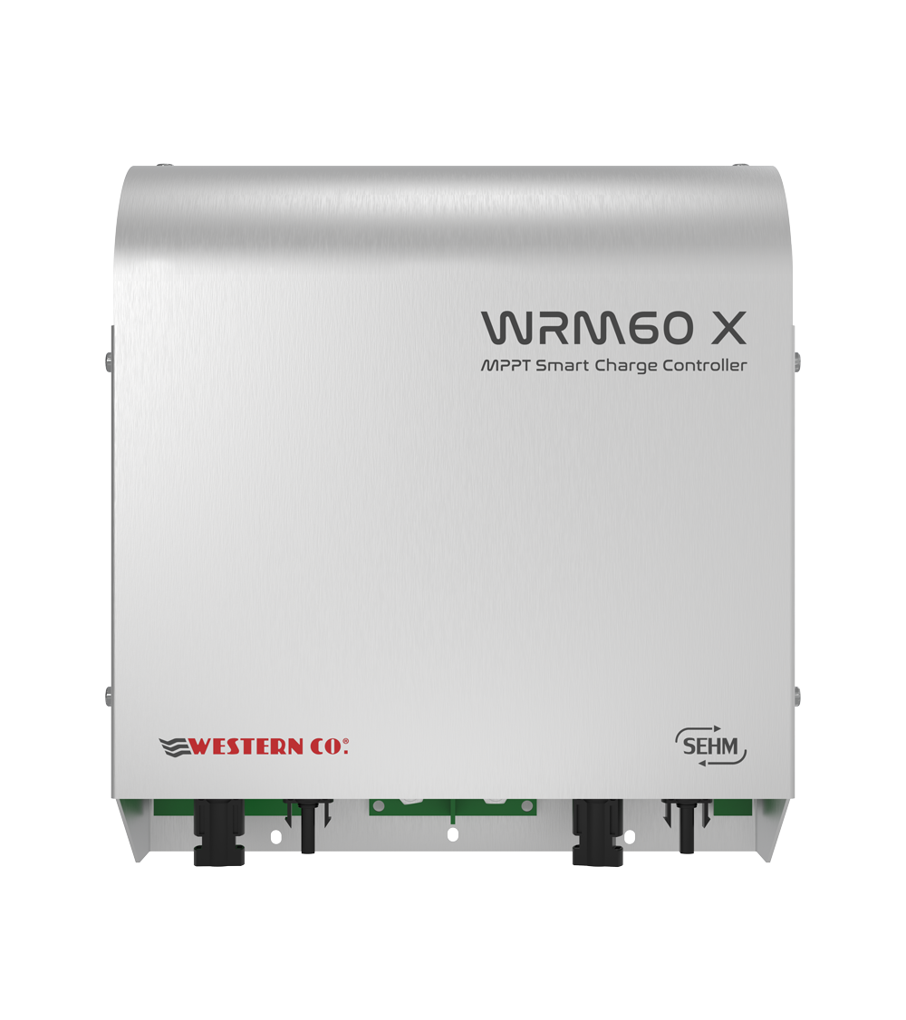 Western CO WRM60 X PRO Series | 60A MPPT Charge Controllers | 24/48V | 2 MPPT Inputs | Master & Slave Configuration | 5-Year Warranty