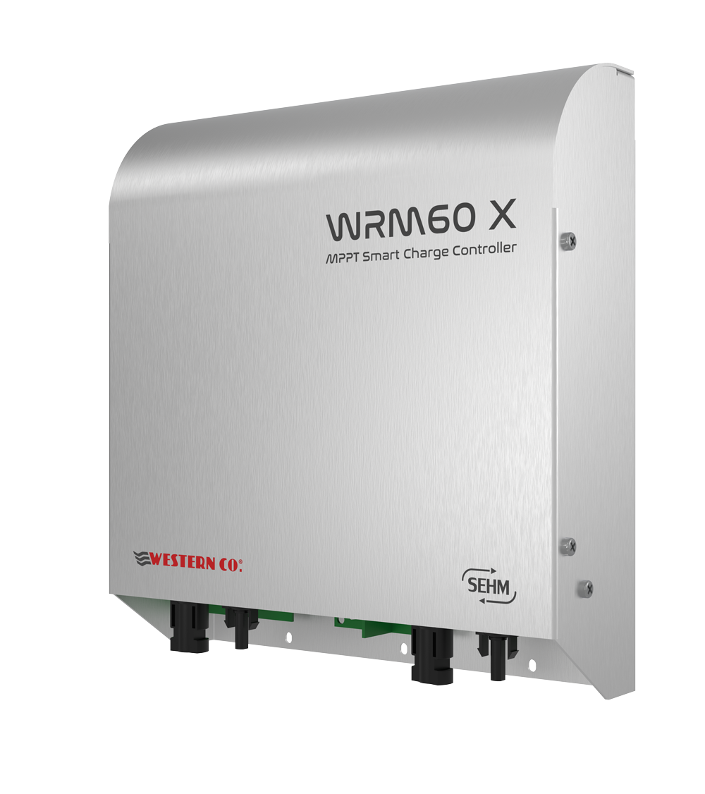 Western CO WRM60 X PRO Series | 60A MPPT Charge Controllers | 24/48V | 2 MPPT Inputs | Master & Slave Configuration | 5-Year Warranty