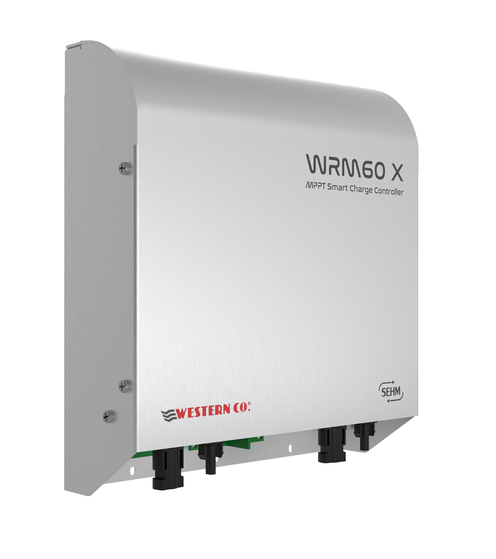Western CO WRM60 X PRO Series | 60A MPPT Charge Controllers | 24/48V | 2 MPPT Inputs | Master & Slave Configuration | 5-Year Warranty