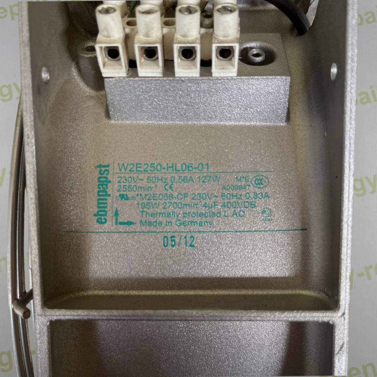 ebm-papst W2E250-HL06-01 Axial Fan | 230V AC, 127W | Made in Germany