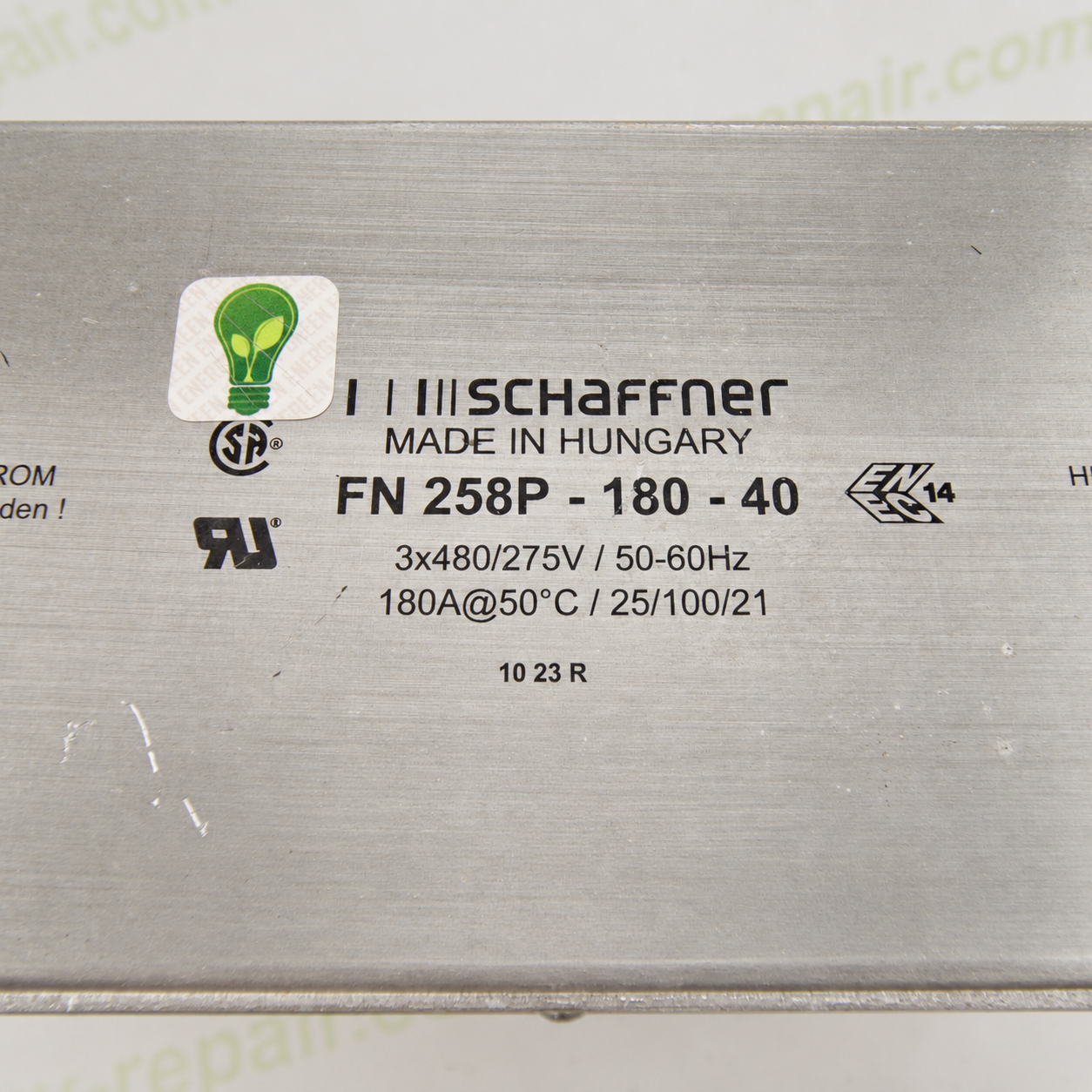 Schaffner FN258P-180-40 | 3-Phase EMC Filter | 180 A