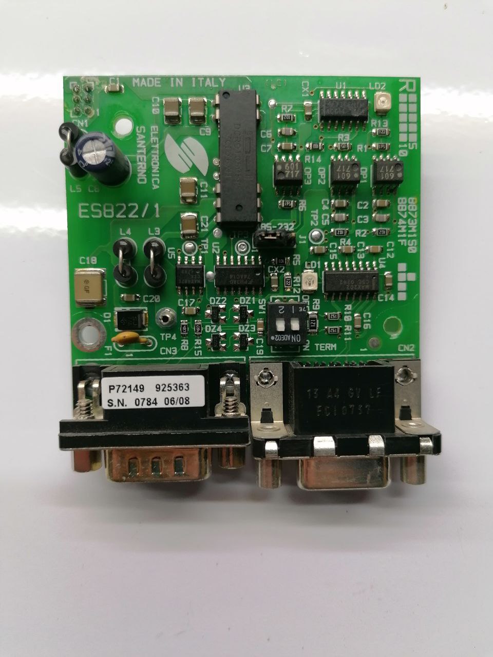 Santerno ES822/1 Communication Board | Made in Italy Compatible with Santerno inverters