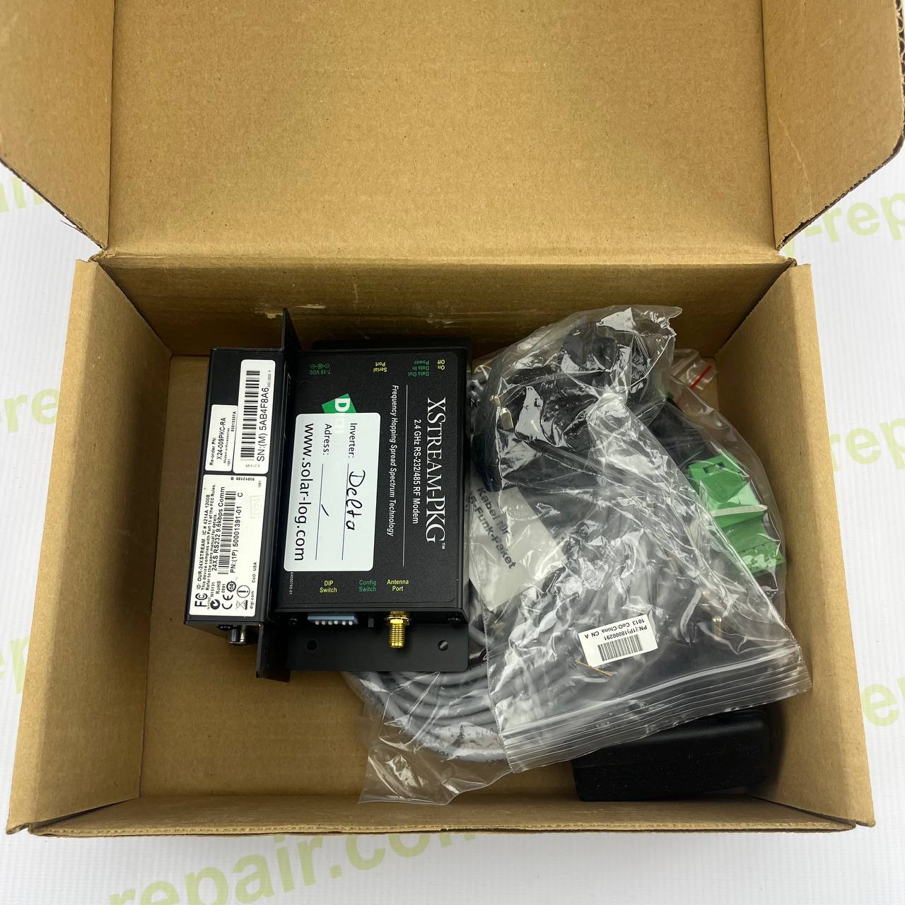 Solar-Log™ RS485 Wireless Monitoring Kit for Delta Inverters | Complete Plug-and-Play Set