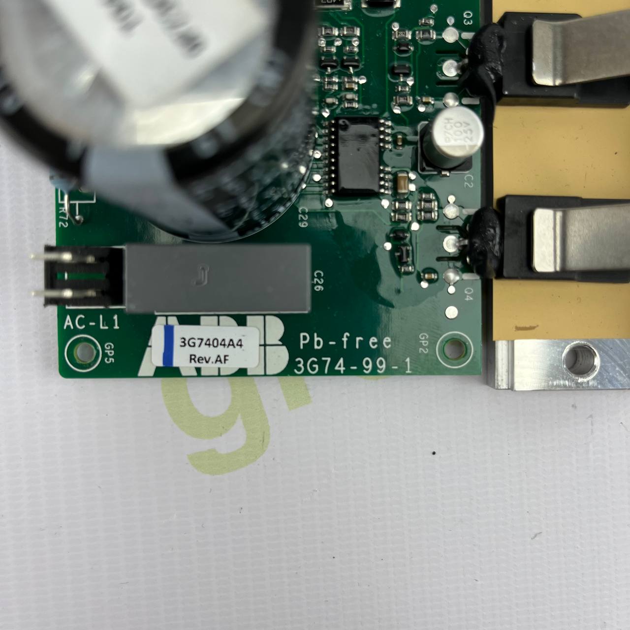 ABB Aurora AC + DC Power Board | 3G740A4 / 3G74-99-1 | For 3.0kW Inverters | With Heatsink & Filters | Used