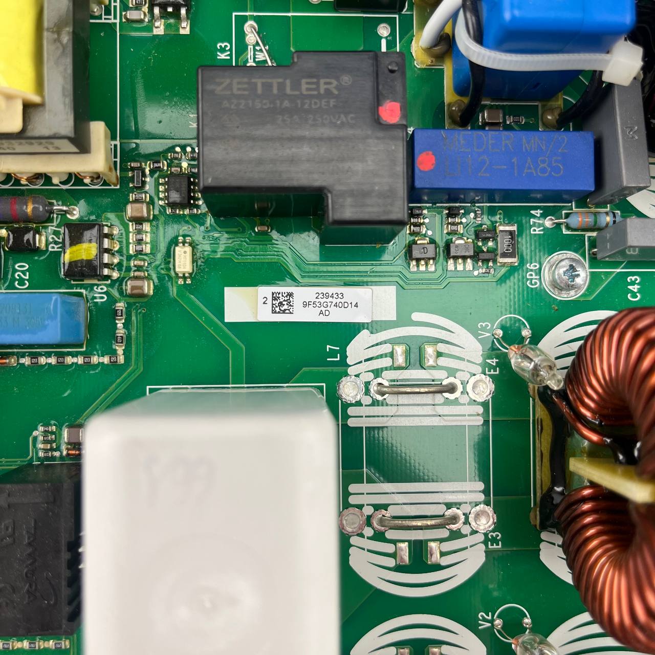 Aurora ABB Relay + Filter Board | For 3.6kW & 4.2kW Inverters | PN: 3G74-99-1 Pb-Free | Fixes E013, E019, E023, E031, Riso Low | Used, Tested