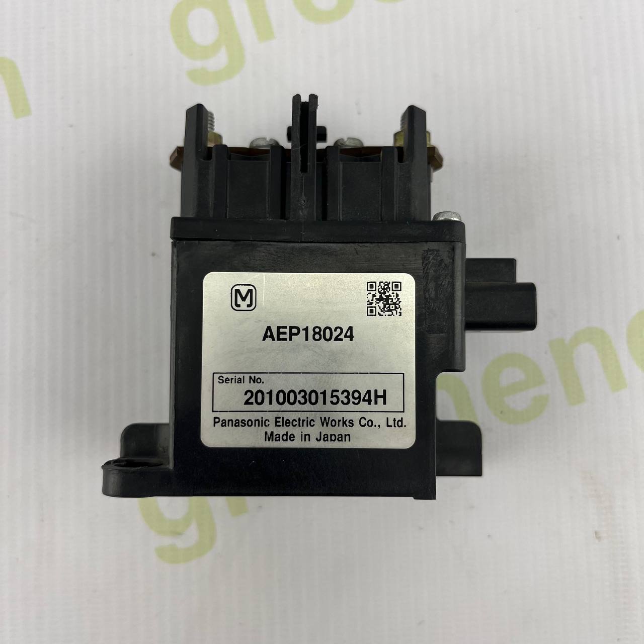 Panasonic AEP18024 DC Contactor | Industrial-Grade | EV & ESS Applications | 24V Coil | Made in Japan | Used