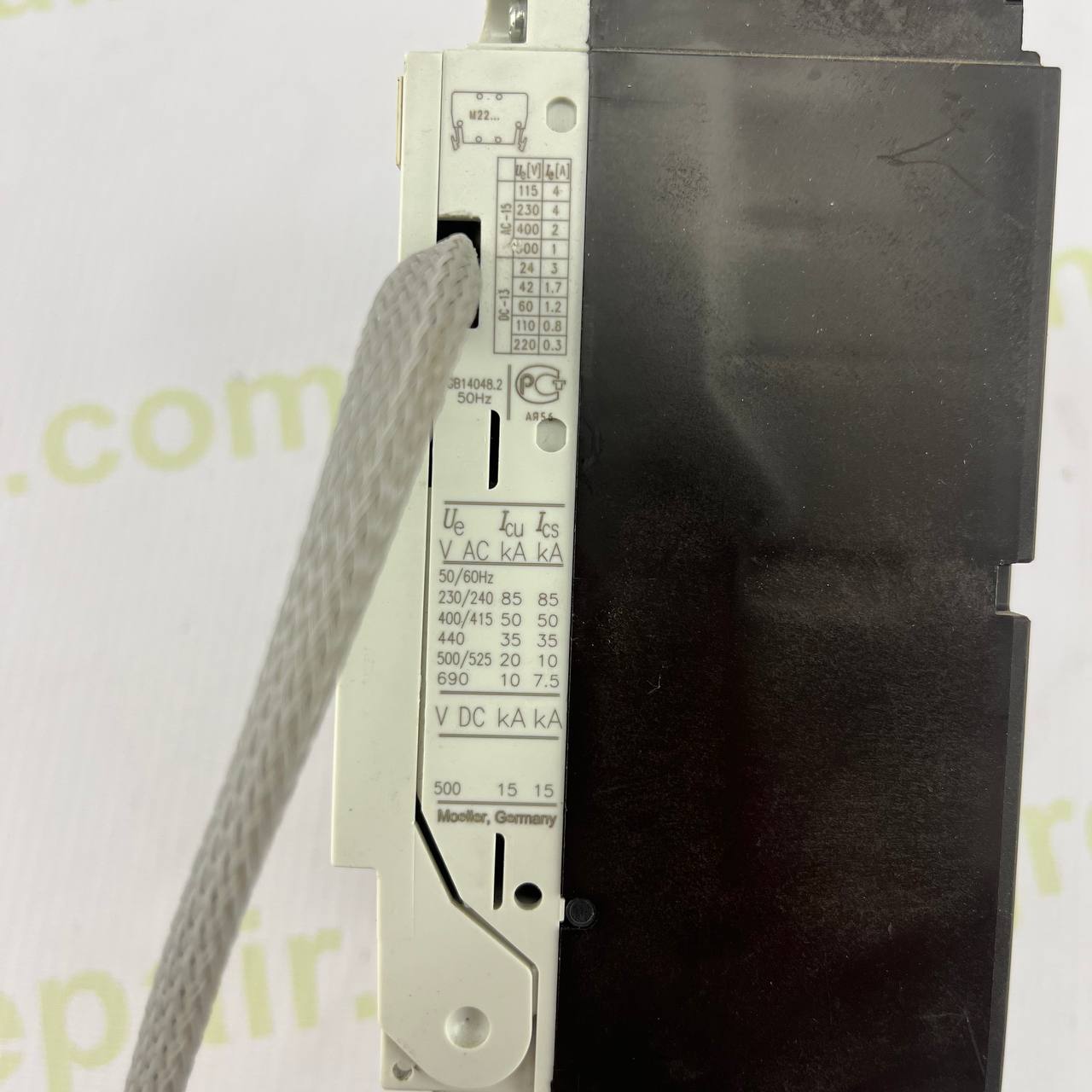 Moeller NZM1-A125 MCCB | Adjustable Trip Unit | 125A | 690V AC/DC | Cat A | IEC 60947 | Made in Germany | Used