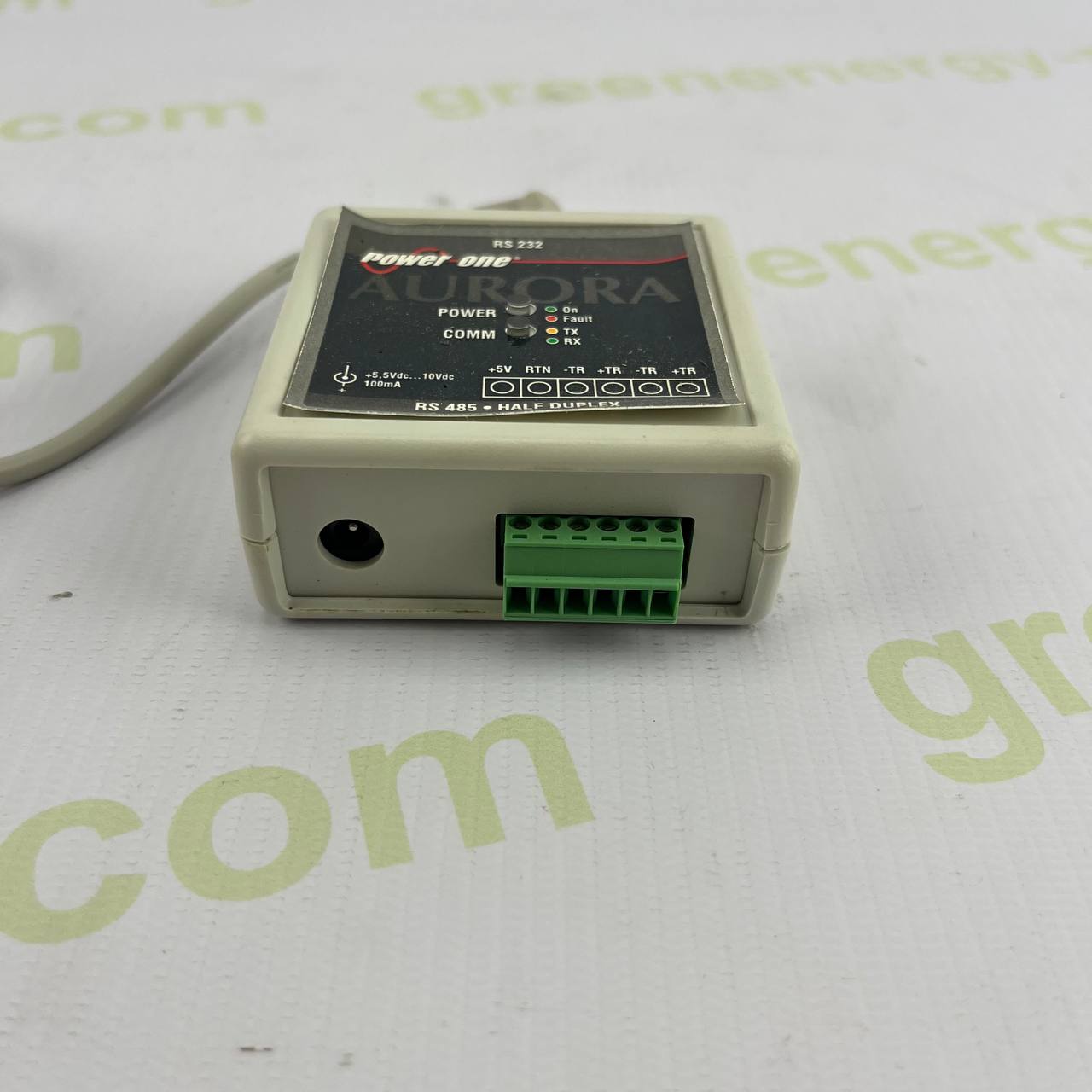 Power-One Aurora RS232/RS485 Interface Module | 3E55.00.100 | Half-Duplex Communication | Includes Cable & Power Adapter | 5.5–10V DC | For Inverter Monitoring Systems