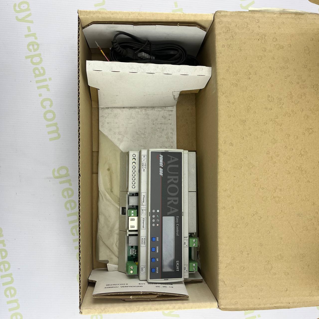 Power-One Aurora Monitoring System Light+ | Model 421.118 | RS485/RS422, Ethernet, Analog Input | Part No. 300669/2510 037 | 24V DC | Made in Germany