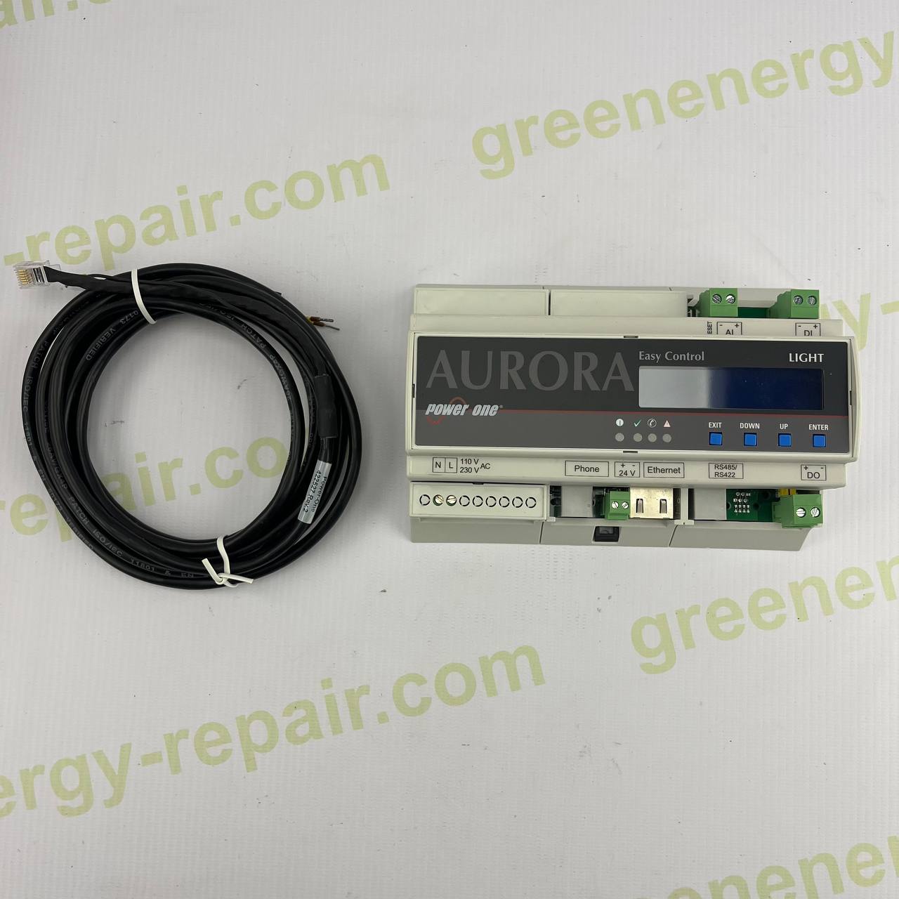 Power-One Aurora Monitoring System Light+ | Model 300668 | Part No. 421.119 | Ethernet/DSL Remote Monitoring | RS485/RS422 | 110/230V AC | DIN Rail Mount | 2010