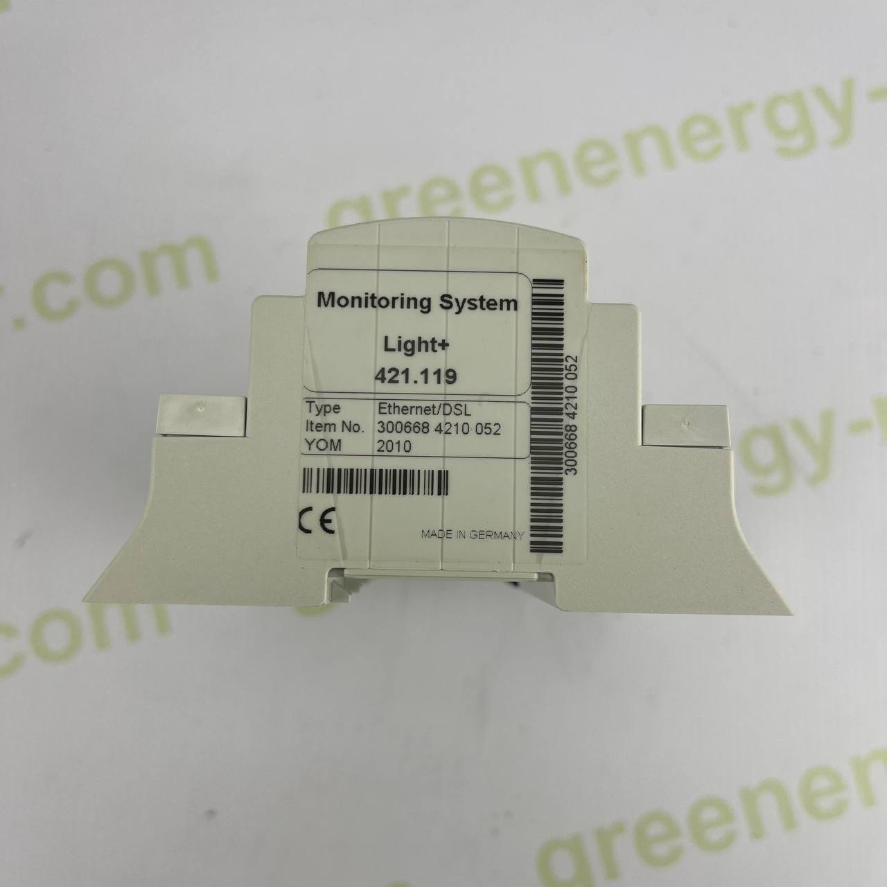 Power-One Aurora Monitoring System Light+ | Model 300668 | Part No. 421.119 | Ethernet/DSL Remote Monitoring | RS485/RS422 | 110/230V AC | DIN Rail Mount | 2010