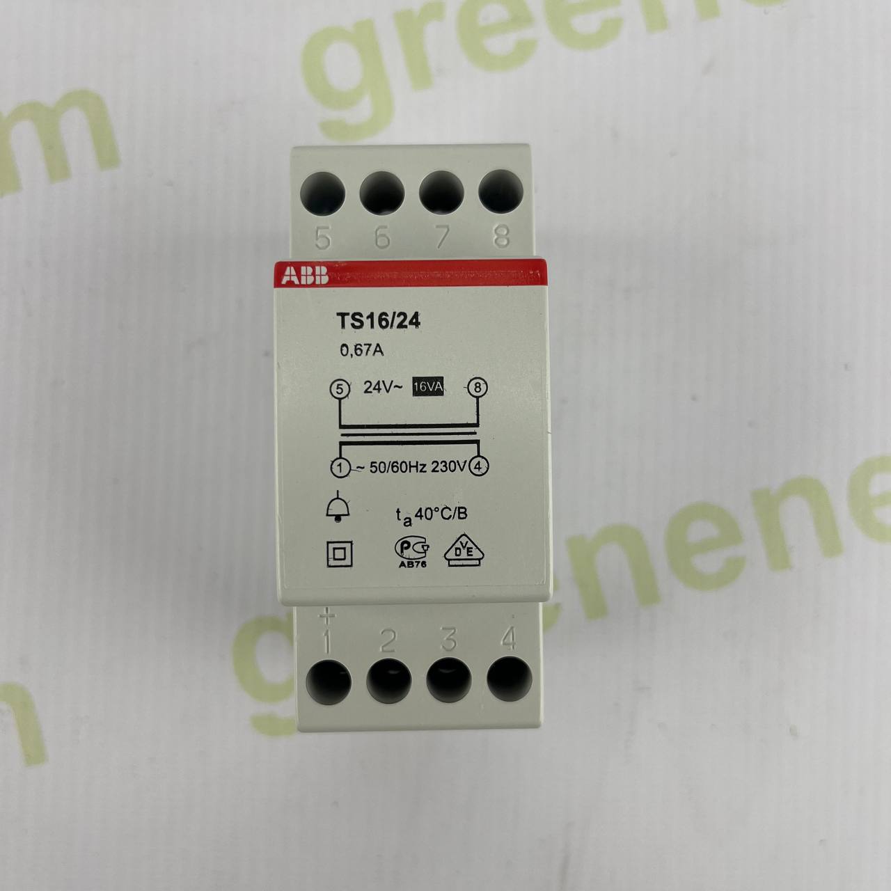 Power-One PVI-RS485-MODBUS Central Interface Module | RS485 ModBus Data Integration | Part No. 3I56001F000G | Includes ABB TS16/24 Power Supply & Cables | 18–48V DC / 15–36V AC