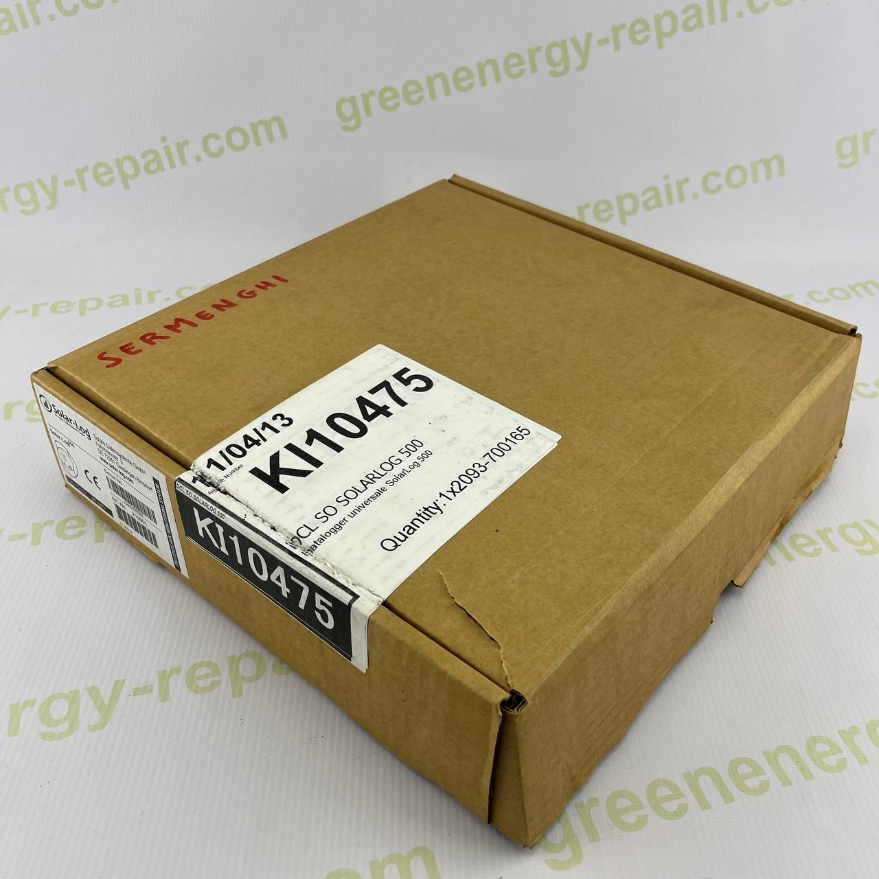 Solar-Log 500 Data Logger | Universal PV Monitoring Device | Ethernet Connectivity | Art. No. 210501 (KI10475) | Display & Control Panel | Includes Accessories