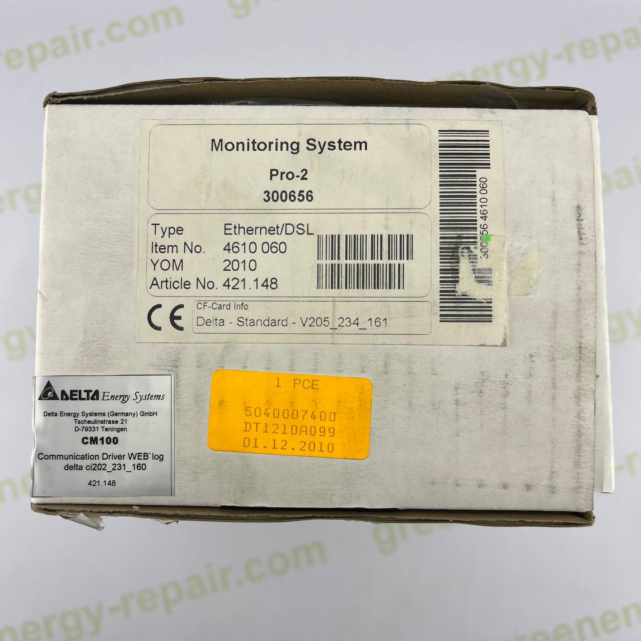 Meteocontrol WEB'log PRO Monitoring System | Art. No. 421.148 | Ethernet/DSL