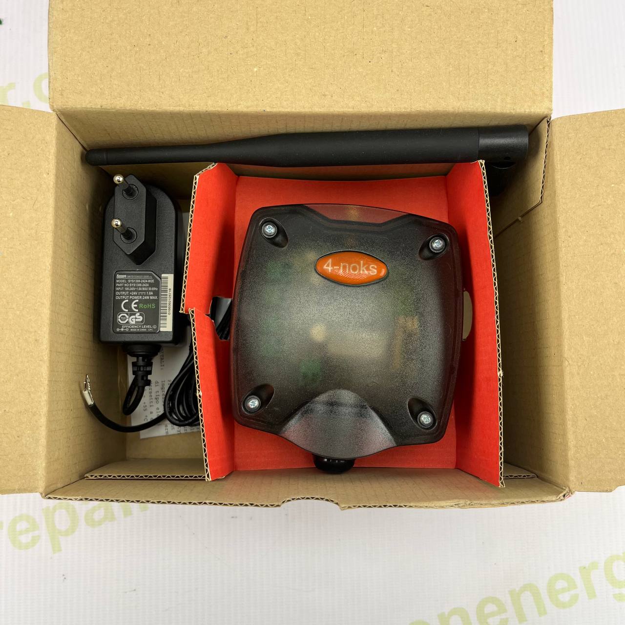 ZigBee Pulse Counter ZR-TIDCI-M by 4-noks | Wireless S0 Meter Reader + Router | Made in Italy