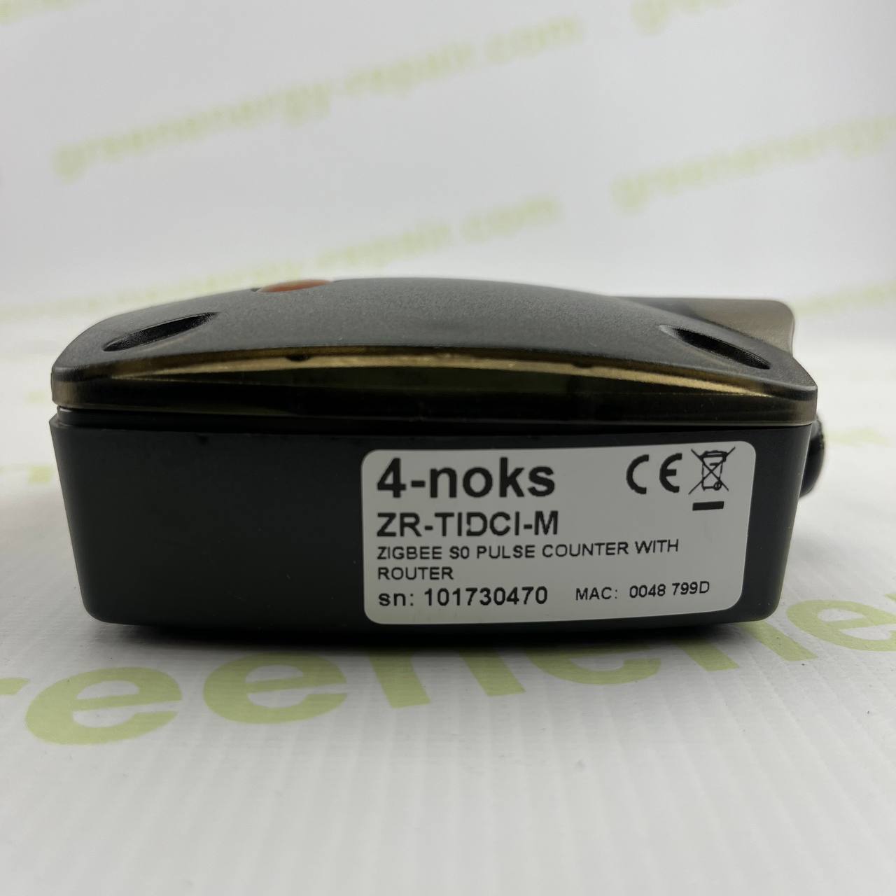 ZigBee Pulse Counter ZR-TIDCI-M by 4-noks | Wireless S0 Meter Reader + Router | Made in Italy