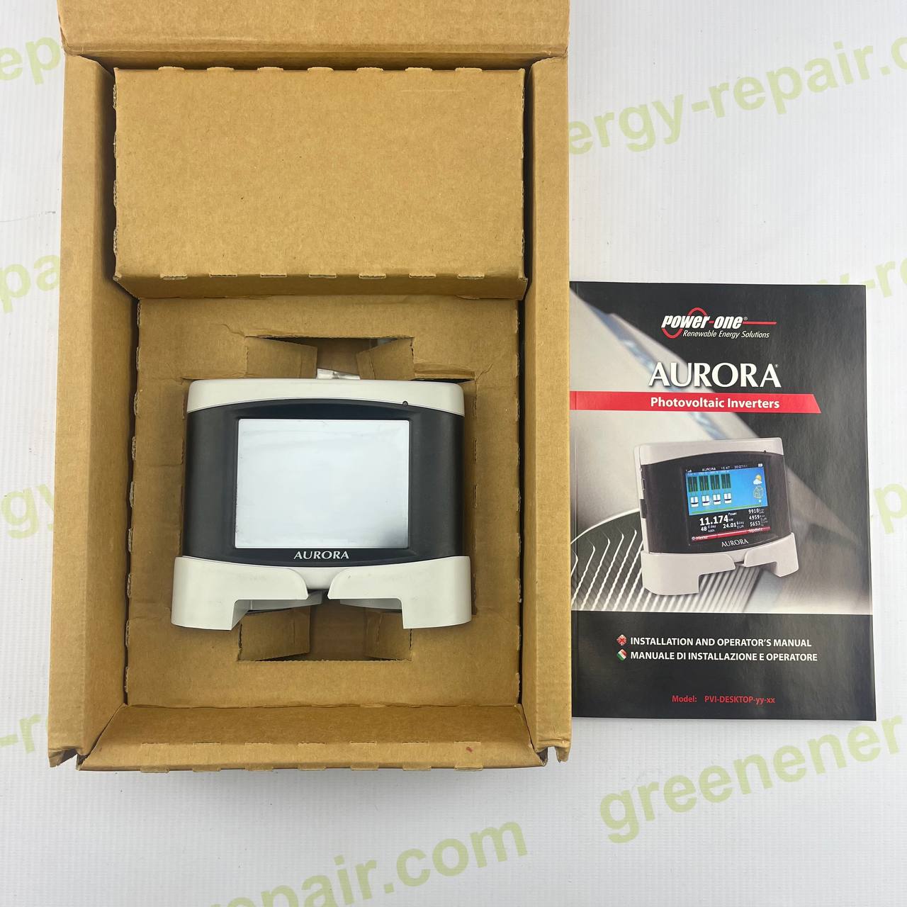 Power-One Aurora PVI-DESKTOP-BT-IT Monitor | Bluetooth Inverter Display | Model 3I88001F100G | Desktop Wireless Monitoring