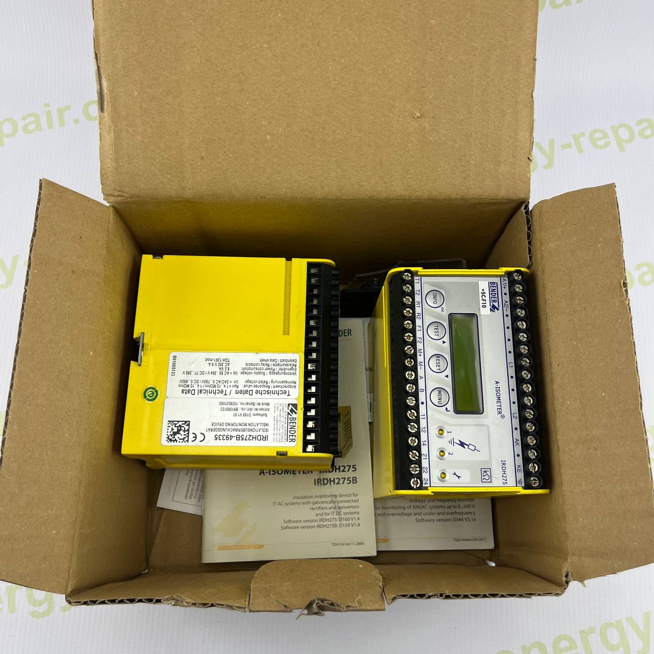 Bender IRDH275B Insulation Monitoring Device | Art. B91065133W | AC/DC IT Systems