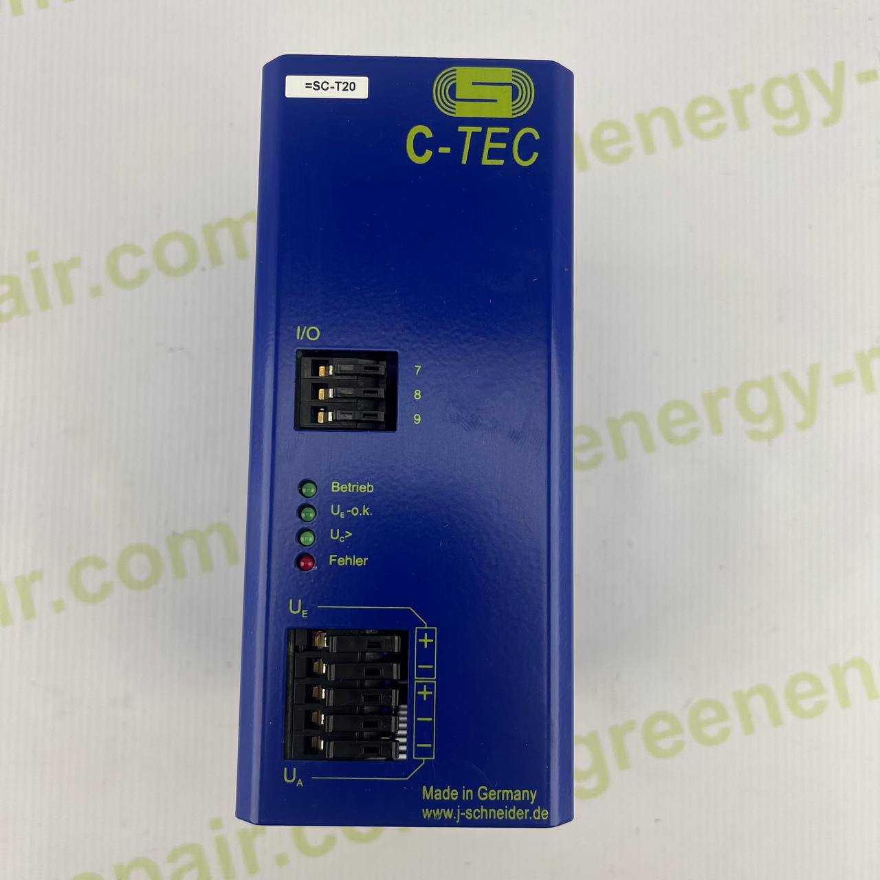 J. Schneider C-TEC 2410-1KJ-001 Buffer Power Supply Module | Made in Germany