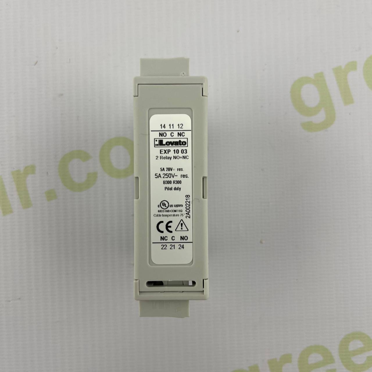 Lovato Electric EXP 10 03 Expansion Module For DMG700/800/900 | 2 Relay Outputs (NO+NC)