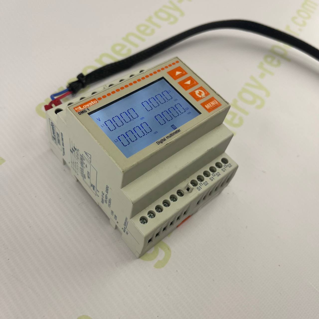 Lovato Electric DMG100 Digital Multimeter | 3-Phase & Single-Phase Monitoring | CT Compatible