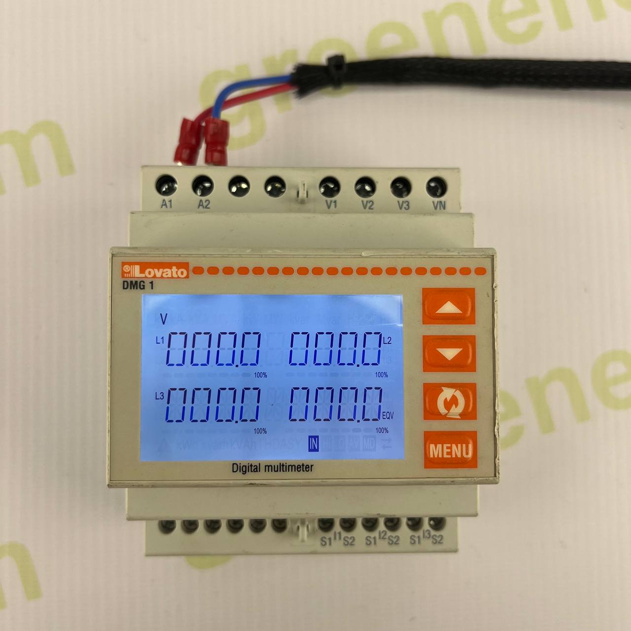 Lovato Electric DMG100 Digital Multimeter | 3-Phase & Single-Phase Monitoring | CT Compatible