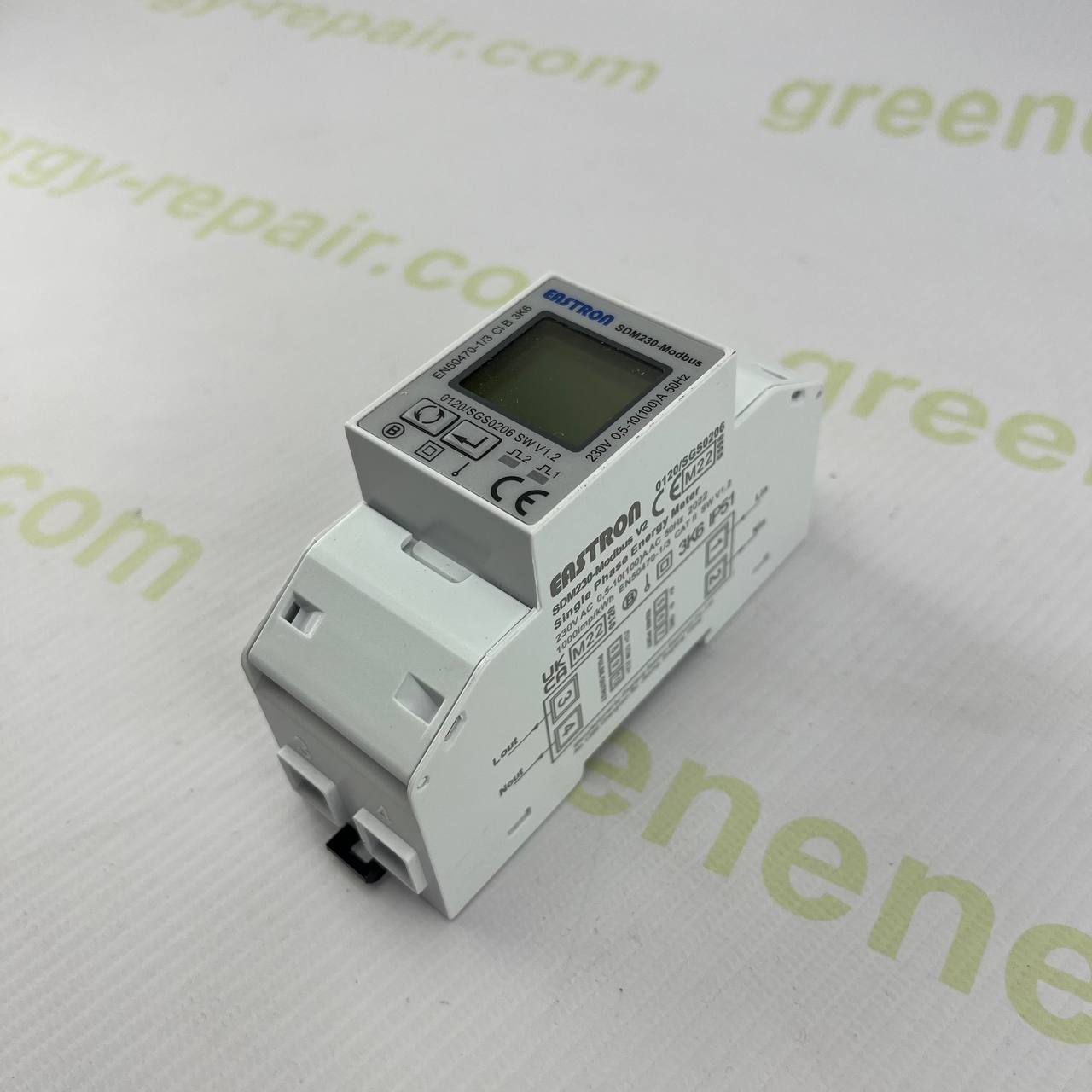 Eastron SDM230-Modbus-MID V2 | Contatore di energia monofase | RS485 Modbus | Certificato MID | Per sistemi Growatt e Solax